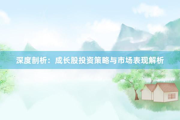 深度剖析:成长股投资策略与市场表现解析