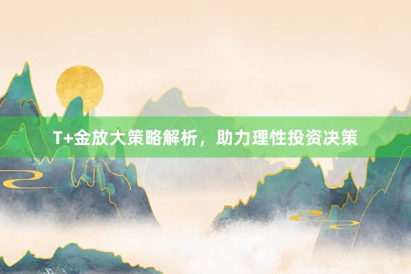 T+金放大策略解析,助力理性投资决策